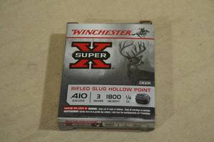 lot 203 image: 5 Winchester Super-X .410 Gauge 3 Rifled HP Slugs