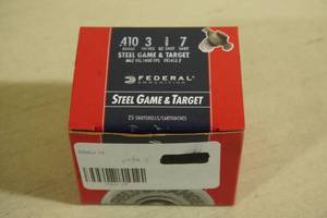 lot 209 image: 25 Federal .410 Gauge 3 7 Shot Shotshells