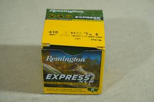 lot 213 image: 25 Remington Express XLR .410 Gauge 3 6 Shot Shotshells