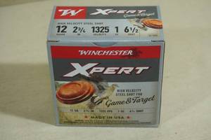 lot 236 image: 25 Winchester Xpert Target & Game 12 Gauge 2-34 6.5 Shot Shotshells
