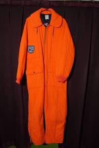 lot 246 image: Zero Zone Insulated Blaze Orange Body Suit -XL
