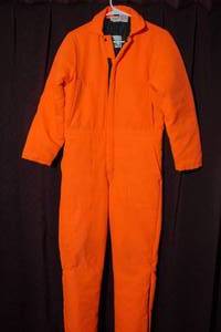 lot 247 image: Liberty Youth Insulated Blaze Orange Body Suit -16 Regular