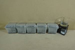 lot 265 image: 6 Lucky Shot Whiskey Glasses with Embedded Bullet