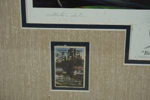 lot 92 image: Leo Stans Print Boundary Waters