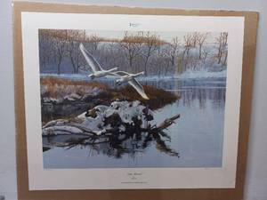 lot 21 image: Late Arrival by Al Stelton