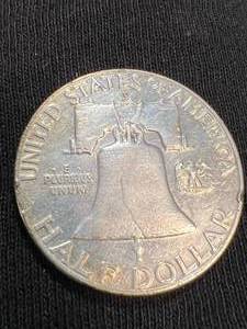 1958-D US FRANKLIN HALF DOLLAR