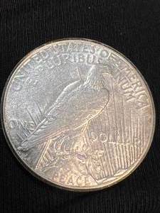 1924-S US SILVER PEACE DOLLAR