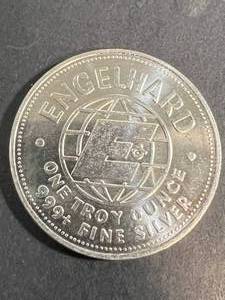 1 TROY OZ .999 FINE SILVER AMERICAN PROSPECTOR ROUND