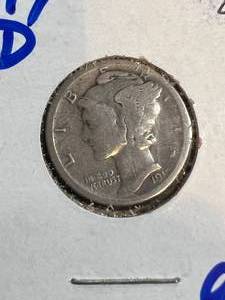 1919-D US MERCURY DIME