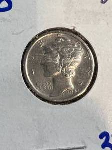 1920 US MERCURY DIME