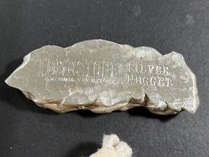 10 TROY OZ .999 FINE SILVER TOMBSTONE ARIZONA TERRITORY NUGGET