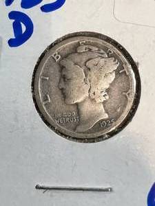 1925-D US MERCURY DIME