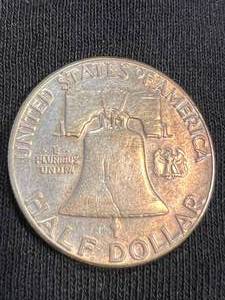 1960 US FRANKLIN HALF DOLLAR
