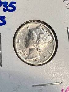 1935-S US MERCURY DIME