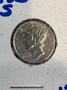 1936-S US MERCURY DIME
