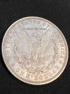 1880-O US MORGAN SILVER DOLLAR