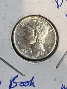 1944-D US MERCURY DIME