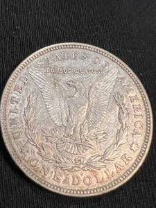 1921-D US MORGAN SILVER DOLLAR