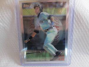 lot 5 image: 1998 Topps Derek Jeter Mystery Fine...