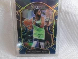 lot 12 image: 2020-21 Select Karl Anthony Towns B...