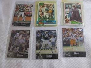 lot 26 image: Assorted Hall Of Fame QuarterBack C...