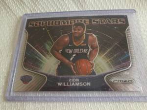 lot 29 image: 2020-21 Prizm Zion Williamson Sopho...