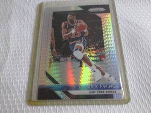 lot 31 image: 2018-19 Prizm Patrick Ewing Silver ...