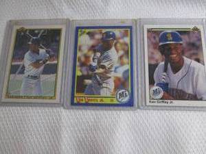 lot 49 image: 1990 Ken Griffey JR Upper Deck,  Sc...
