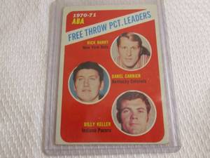 lot 52 image: 1971-72 Topps Rick Barry Free Throw...