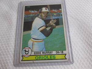 lot 54 image: 1979 Topps Eddie Murray Card...