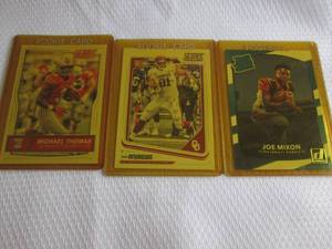 lot 62 image: Michael Thomas , Joe Mixon & Mark A...