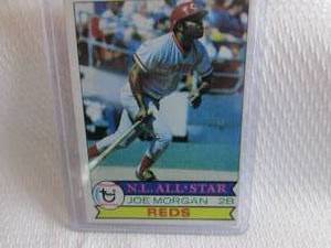 lot 72 image: 1979 Topps Joe Morgan Card...