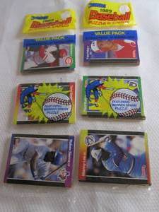 lot 77 image: 2 1989 Donruss Baseball Rack Packs...
