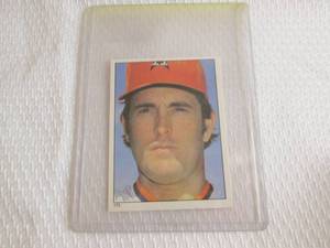lot 89 image: 1981 Topps Sticker Nolan Ryan Card...