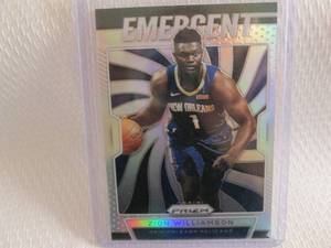 lot 114 image: 2019-20 Prizm Zion Williamson Emerg...
