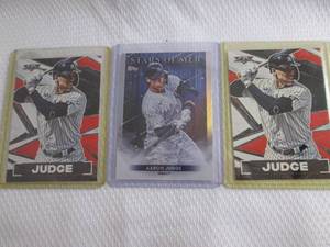 lot 128 image: Assorted Topps Aaron Judge Cards...