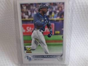lot 134 image: 2022 Topps Wander Franco Rookie Car...