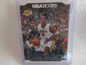 lot 141 image: 2017-18 NBA Hoops Kobe Bryant Card...