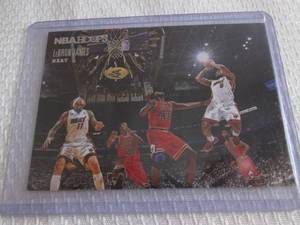 lot 144 image: 2013-14 NBA Hoops LeBron James Card...
