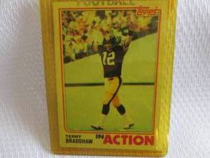 lot 160 image: 1982 Topps Terry Bradshaw Card...