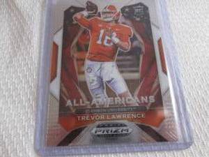 lot 176 image: 2021 Prizm Trevor Lawrence Rookie C...