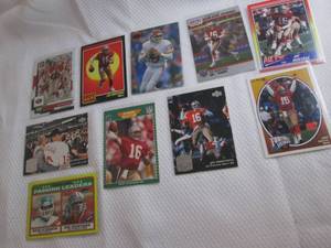 lot 214 image: Assorted Joe Montana Cards...