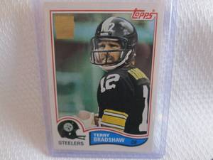 lot 230 image: 2002 Topps Terry Bradshaw 1982 Repr...