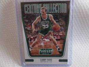 lot 232 image: 2018-19 Threads Larry Bird Century ...