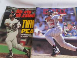 lot 237 image: Kirby Puckett Sports Illustrated & ...