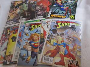 lot 241 image: 12  SuperGirl Comics...