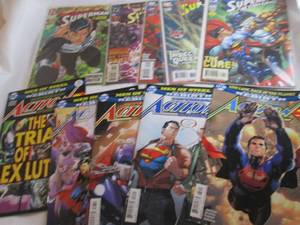 lot 243 image: 10 Superman Comics...