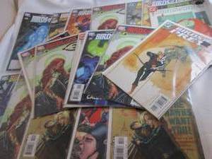 lot 250 image: 18 Assorted Birds Of Prey Comics...
