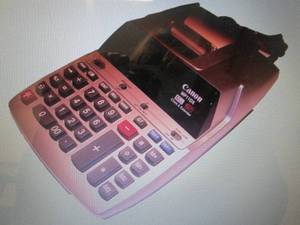 lot 468 image: Canon CNMMP11DX Printing Calculator...