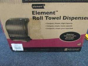 lot 257 image: San Jamar Element Lever Roll Towel ...